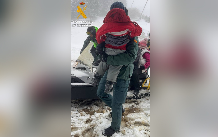 rescate nieve segovia