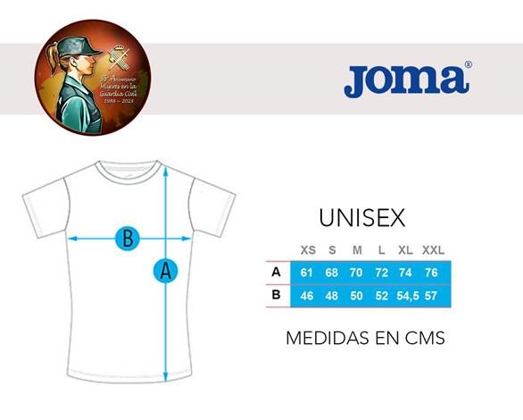 tallas camiseta