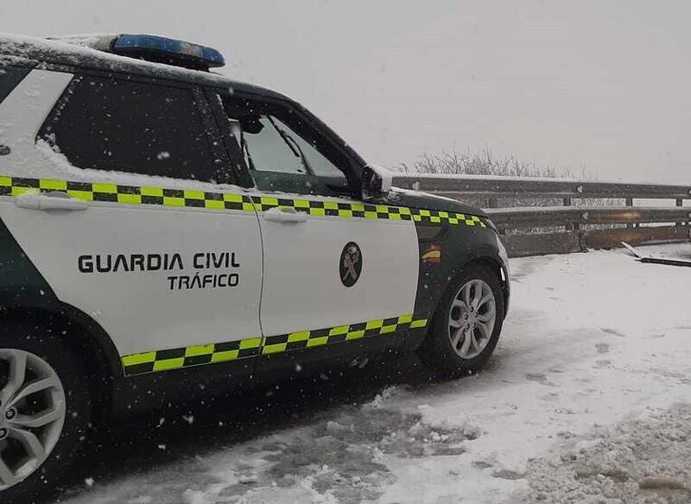 trafico vehiculo nieve