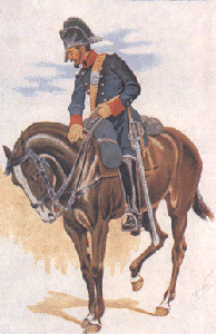 Guardia de Caballería de la época de la fundación