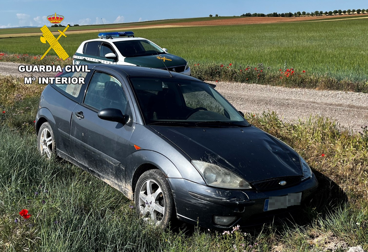 vehículo accidentado