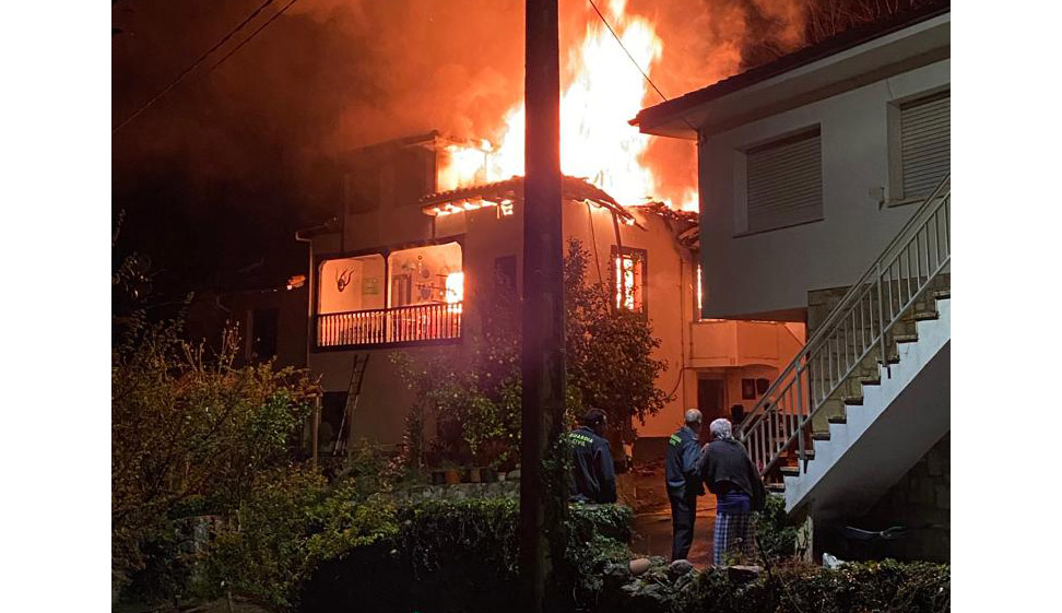 vivienda incendio