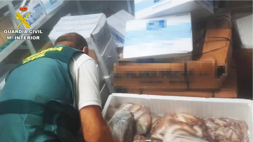 sucesos la guardia civil interviene una tonelada de pescado ilegal en varios establecimientos de la costa