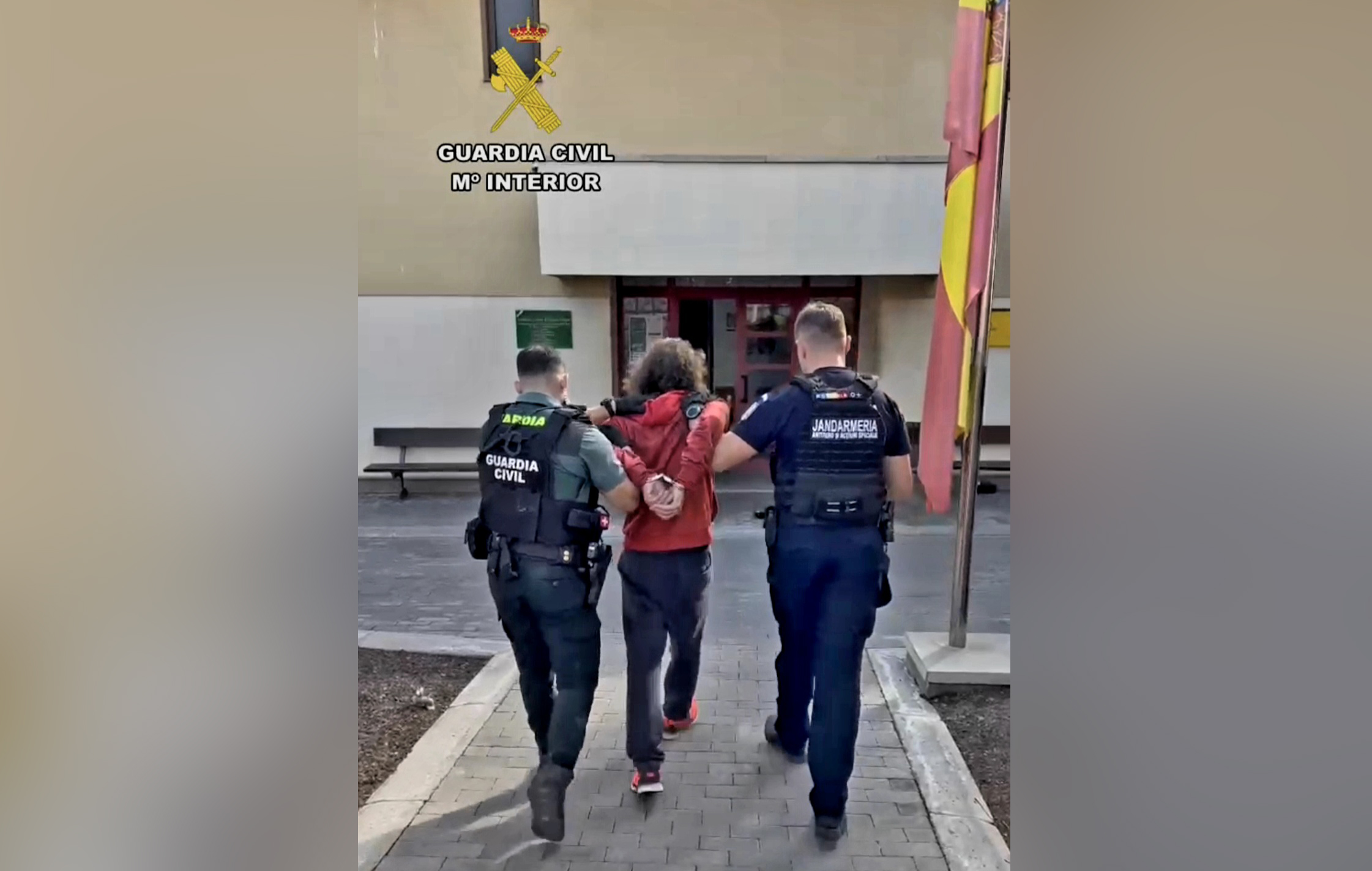 Fotografia detención Tenerife