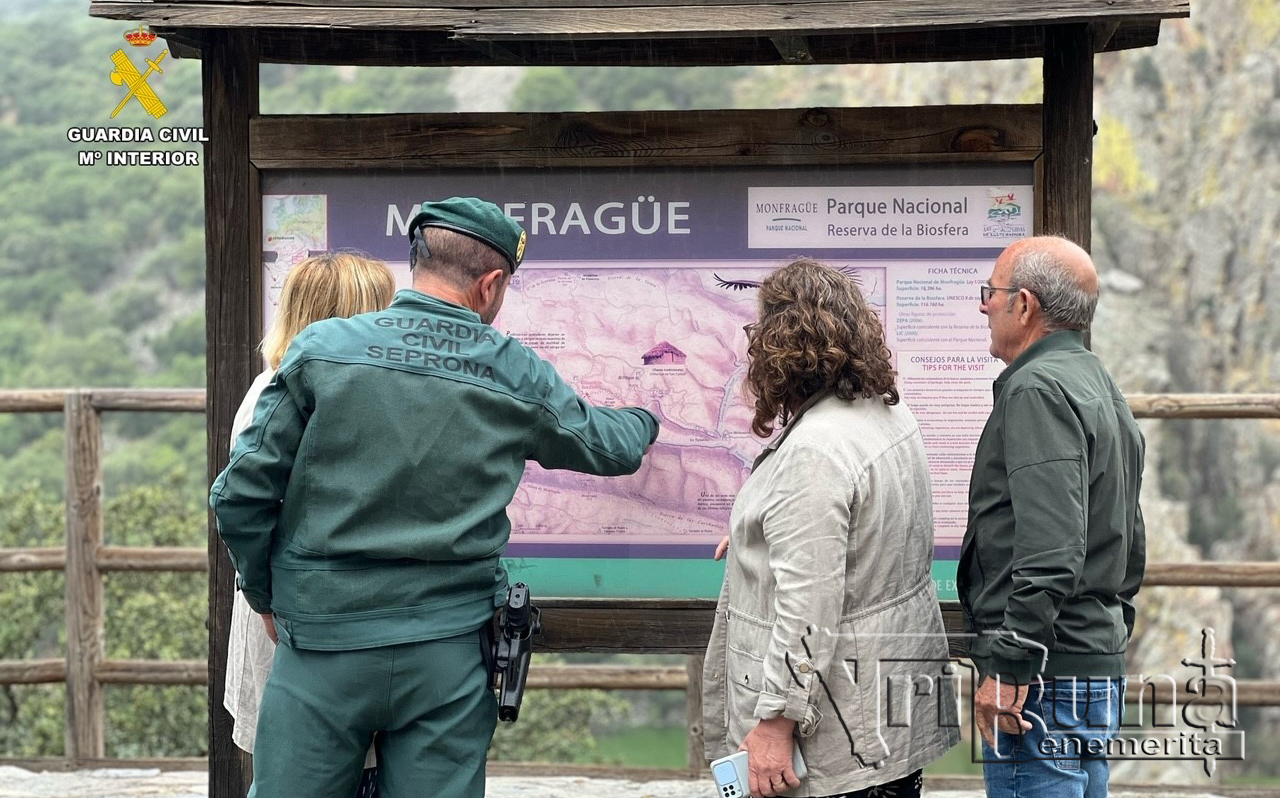 Imagen Guardia Civil monfragüe caceres