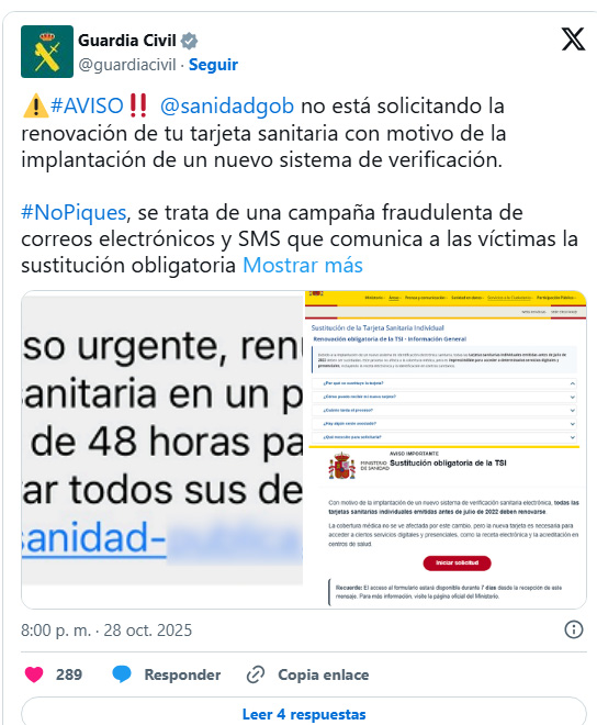 aviso x estafa