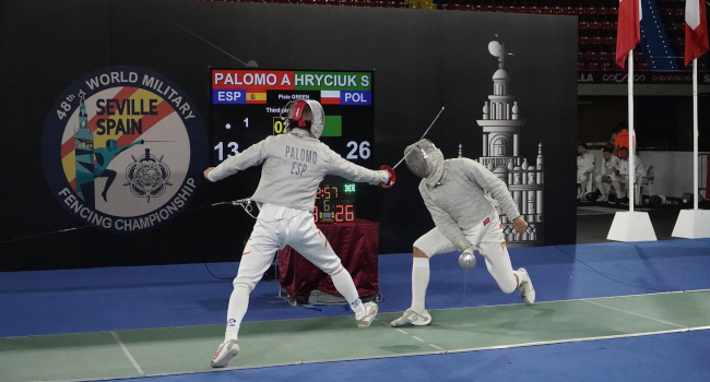 campeonato militar esgrima red