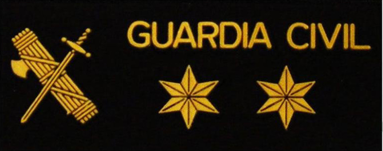 galleta guardia civil grs teniente