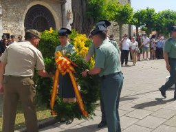 Acto del Marqués de las Amarillas en Noja