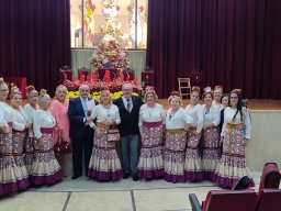 Acto de la patrona de los polillas en Valdemoro