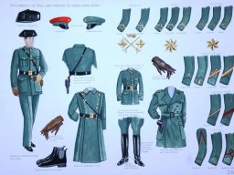 Uniformes de la Guardia Civil