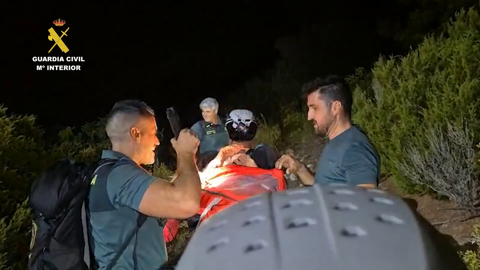 rescate anciano guardia civil caños de meca