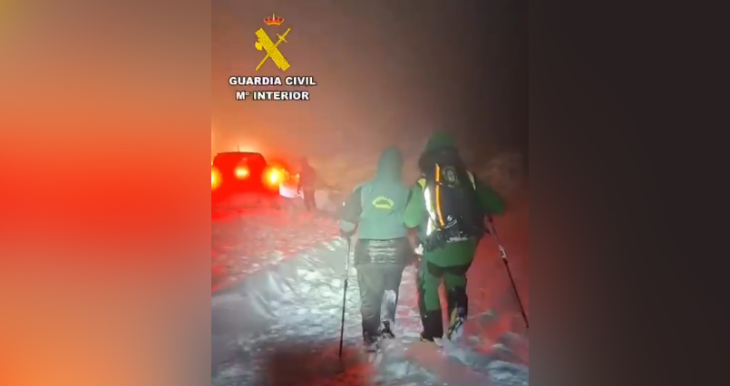 rescate nieve avila